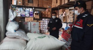 Şeker stokçusu markete ceza kesildi !