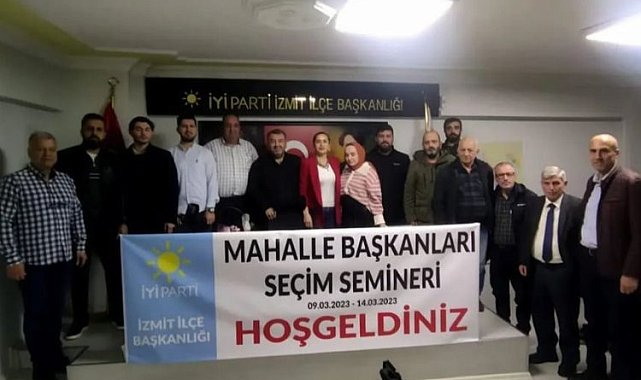 İYİ Parti İzmit'te seçimlere hazırlanıyor