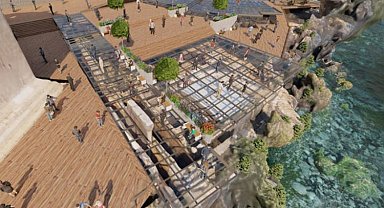 Akdeniz bu terastan izlenecek