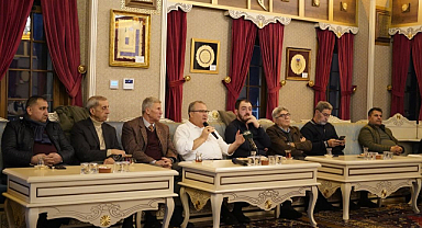 YUNUSEMRE BELEDİYE BAŞKANI MEHMET  ÇERÇİ 10 OCAK'TA GAZETECİLERİ AĞIRLADI