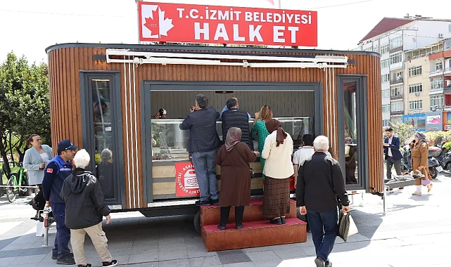 Halk Et Mobil Belediye Meydanı'nda!