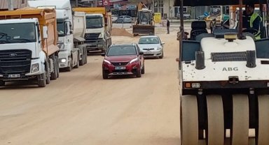 Bursa'da Mustafakemalpaşa'nın üstyapısı yenileniyor