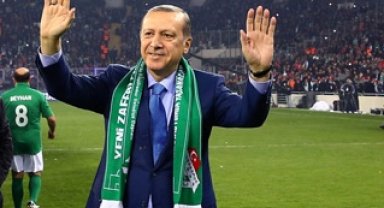 Cumhurbaşkanı Erdoğan'dan Bursaspor'a tebrik mesajı