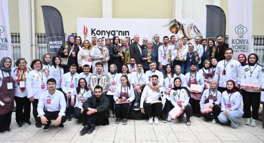 Konya'da yöresel lezzetler yarıştı