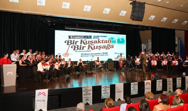 Mersin'de 'Bir Kuşaktan Bir Kuşağa' konseri coşkuya sahne oldu