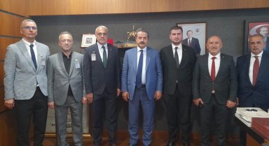 AK Parti Artvin İl Başkanlığı'ndan Milletvekili Çelik'e ziyaret