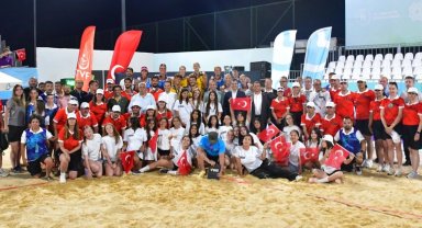 Balıkesir'de plaj voleybolu etabı tamamlandı