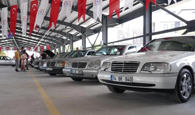 Düzce'de Mercedes tutkunları buluştu