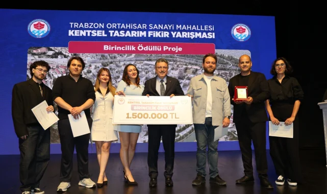 Trabzon'da ödüller sahiplerini buldu